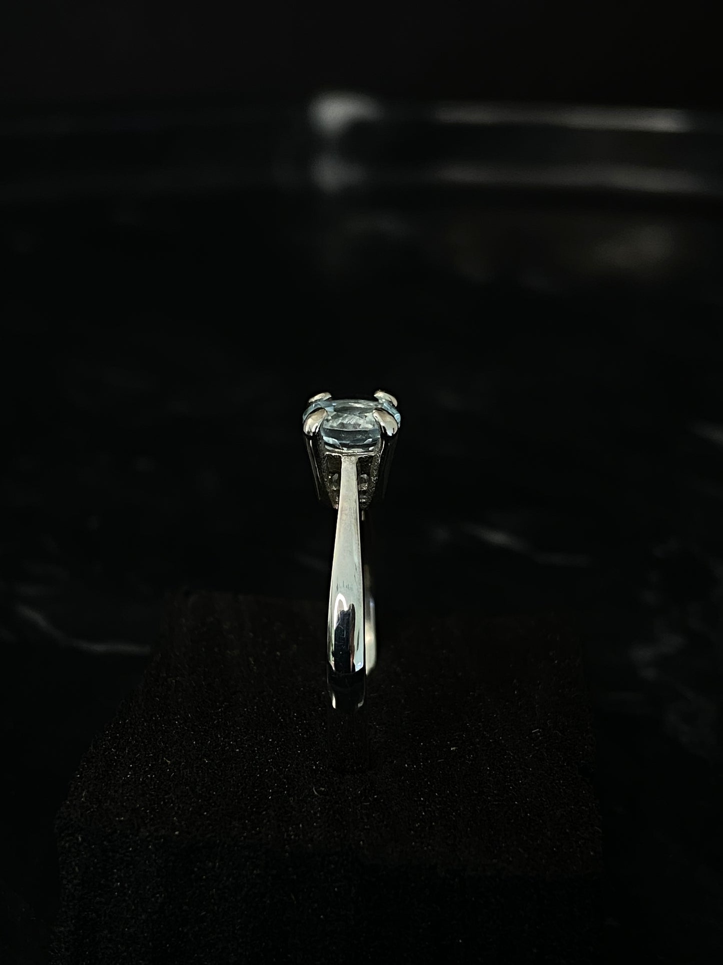 Silberring Sky Blue Topas