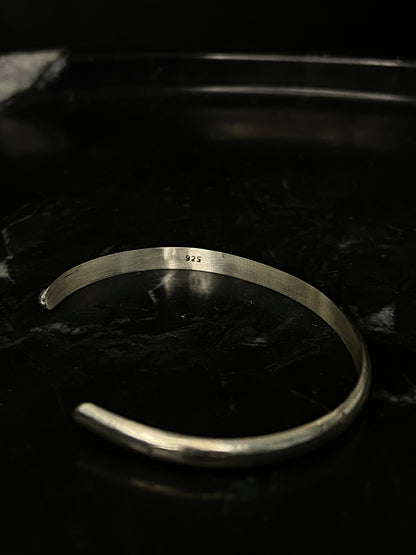 Armreif Silber 4,4mm Used Look